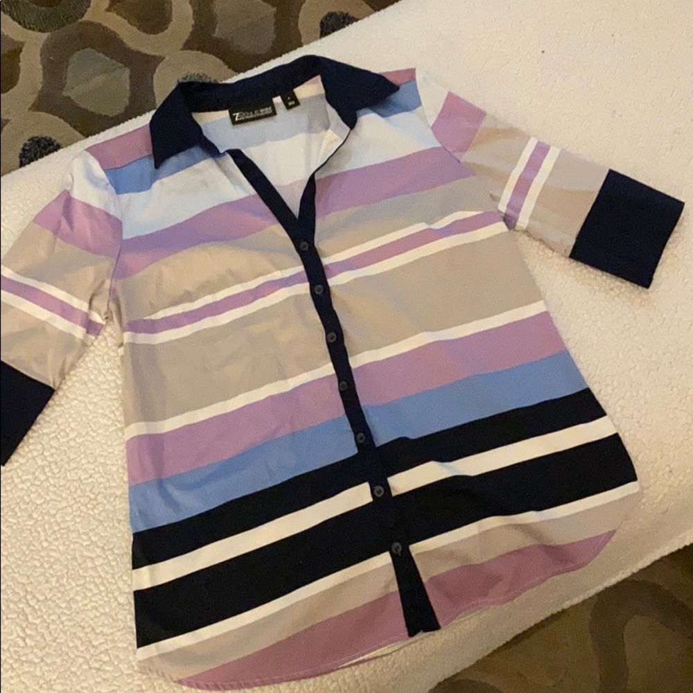 NWOT 7th Avenue by NY&C button blouse size small